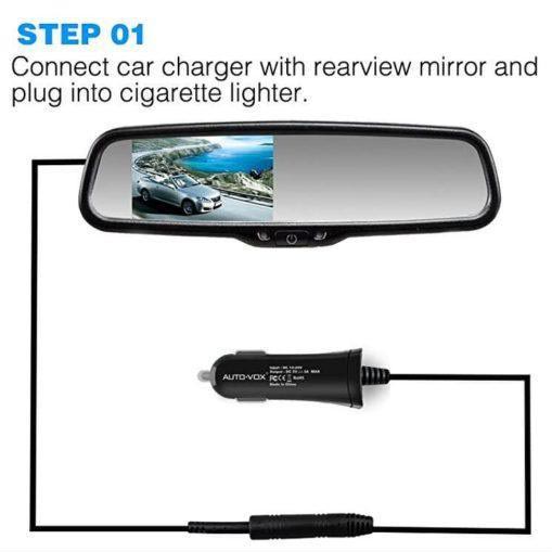 how- to install backup camera step one