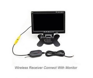 rear view camera connect with monitor