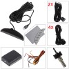 LIGHTHEART 2 Front &amp; 4 Rear Car Parking Sensor Parktronic Display Auto Reverse Assistance Radar Monitor Parking System