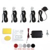 Car Parking Assistant System Waterproof With 4 Parking Sensors Buzzer Voice Alarm Radar Sensor