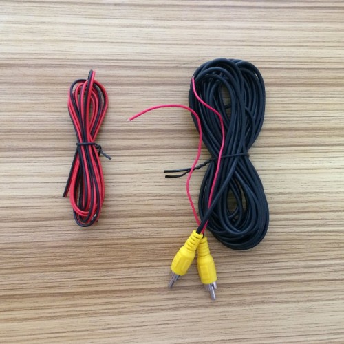 LMZ Video Input &amp; Power Cable Wires For Car Rear Camera / Reverse Camera / Accessories With Trigger Line