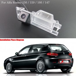 FOR Alfa Romeo 147 / Car Reverse Parking Camera / Rear View Camera / Reversing Back up Camera / Water-Proof HD CCD Night Vision