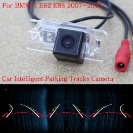 Car Intelligent Parking Tracks Camera FOR BMW 1 E82 E88 2007~2013 / Back up Reverse Camera / Rear View Camera / HD CCD