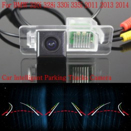 Car Intelligent Parking Tracks Camera FOR BMW 320i 328i 330i 335i 2011 2013 2014 / HD Back up Reverse Camera / Rear View Camera