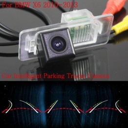 Car Intelligent Parking Tracks Camera FOR BMW X6 2010 2011 2012 2013 / HD Back up Reverse Camera / Rear View Camera