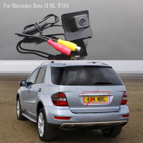 For Mercedes Benz M ML W164 / Back up Reversing Camera / Car Reverse Parking Rear View Camera / HD CCD Night Vision