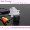 For Mercedes Benz C180 C200 C280 C300 C350 C63 AMG / RCA &amp; Original Screen Compatible Rear View Camera / Back Up Reverse Camera