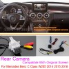 For Mercedes Benz C Class W205 2014 2015 2016 / RCA &amp; Original Screen Compatible / Car Rear View Back Up Reverse Camera