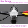 For Mercedes Benz C Class W205 2014 2015 2016 / RCA &amp; Original Screen Compatible / Car Rear View Back Up Reverse Camera