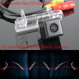 Car Intelligent Parking Tracks Camera FOR Mercedes Benz SLK R171 2004~2011 HD Back up Reverse Camera / Rear View Camera