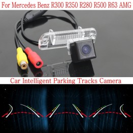 Car Intelligent Parking Tracks Camera FOR Mercedes Benz R300 R350 R280 R500 R63 / HD Back up Reverse Camera / Rear View Camera