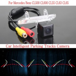 Car Intelligent Parking Tracks Camera FOR Mercedes Benz CL500 CL600 CL55 CL63 CL6 / HD Back up Reverse Camera / Rear View Camera