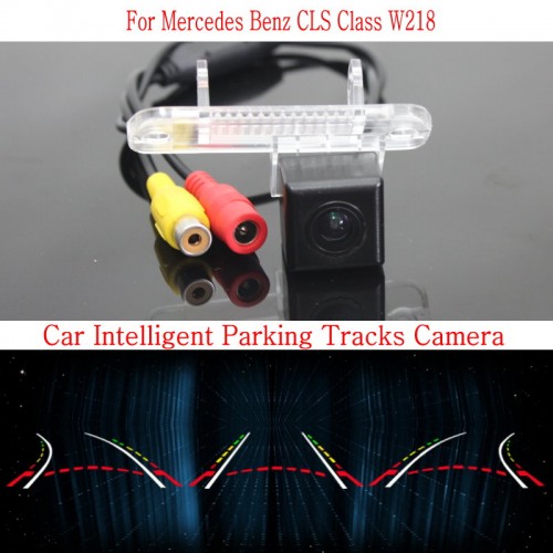 Car Intelligent Parking Tracks Camera FOR Mercedes Benz CLS Class W218 / HD Back up Reverse Camera / Rear View Camera