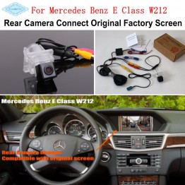 For Mercedes Benz E Class W212 2009~2016 Camera Connect Original Factory Screen Monitor / HD Rear View Back Up Camera