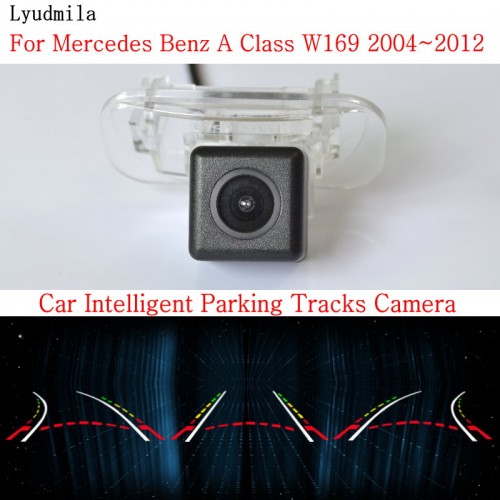 Car Intelligent Parking Tracks Camera FOR Mercedes Benz A Class W169 HD Night Vision Back up Reverse Rear View Camera