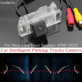 Car Intelligent Parking Tracks Camera FOR Mercedes Benz Sprinter 2006~2013 HD Back up Reverse Camera / Rear View Camera