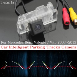 Car Intelligent Parking Tracks Camera FOR Mercedes Benz Valente / Vito HD CCD Back up Reverse Camera / Rear View Camera