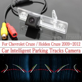 Car Intelligent Parking Tracks Camera FOR Chevrolet Cruze / Holden Cruze HD Back up Reverse Camera / Rear View Camera