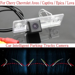 Car Intelligent Parking Tracks Camera FOR Chevrolet Aveo / Captiva / Epica / Lova / HD Back up Reverse Rear View Camera