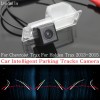 Car Intelligent Parking Tracks Camera FOR Chevrolet Trax For Holden Trax 2013~2015 HD Reverse Camera / Rear View Camera