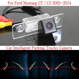 Car Intelligent Parking Tracks Camera FOR Ford Mustang GT / CS 2005~2014 / HD Back up Reverse Camera / Rear View Camera