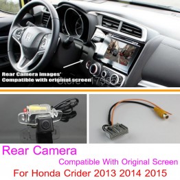 For Honda Crider 2013 2014 2015 / RCA &amp; Original Screen Compatible / Car Rear View Camera / Back Up Reverse Camera Sets