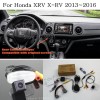 For Honda XRV X-RV 2013~2016 / RCA &amp; Original Screen Compatible / Car Rear View Camera Sets / HD Back Up Reverse Camera