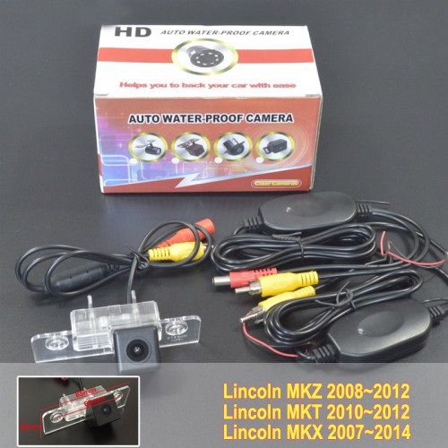 Wireless Camera For Lincoln MKZ / MKT / MKX / Car Rear view Camera / Reverse Camera / HD CCD Night Vision / Easy Installation