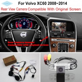 For Volvo XC60 XC 60 2008~2014 RCA &amp; Original Screen Compatible / Car Rear View Camera / HD Back Up Reverse Camera Sets