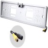 Universal Waterproof Europe License Plate Frame with 170 degree Wide Viewing Angle Rear View Camera