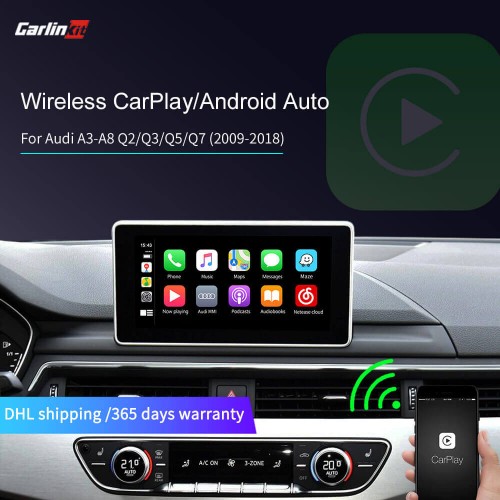 Audi A3/A4/A4/A5/A6/A7/A8/Q3/Q5/Q5 With AMI Airplay Mirrorlink Auto Connect Wireless CarPlay Android Auto