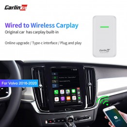 Volvo XC90 S90 V90 XC60 V60 Wired to Wireless Auto Connect CarPlay