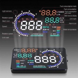 Car Heads Up Display With Fault Code Reader