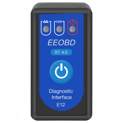 E12 EEOBD BT4.0 Bluetooth car diagnostic instrument OBD2 car detector ELM327OBDII