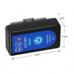 E12 EEOBD BT4.0 Bluetooth car diagnostic instrument OBD2 car detector ELM327OBDII