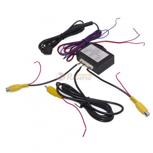 Car Reverse Camera Two Channel Switch Video Control Box Video Converter