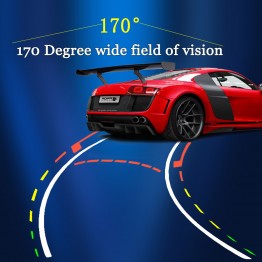 Intelligent Dynamic Trajectory Tracks Rear View Camera HD CCD Reverse Backup Camera Auto Reversing Parking Assistance170