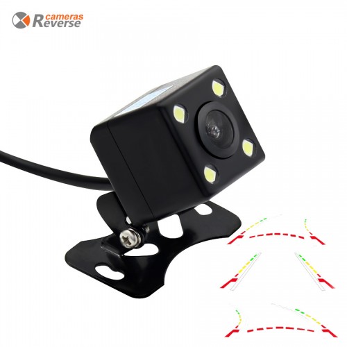 Intelligent Dynamic Trajectory Tracks Rear View Camera HD CCD Reverse Backup Camera Auto Reversing Parking Assistance170