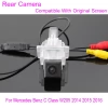 For Mercedes Benz C Class W205 2014 2015 2016 / RCA &amp; Original Screen Compatible / Car Rear View Back Up Reverse Camera